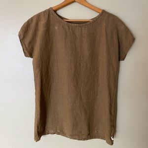 Knock Knock Linen T-Shirt